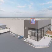 Proyecto del futuro almacén logístico de ALDI en Sagunto