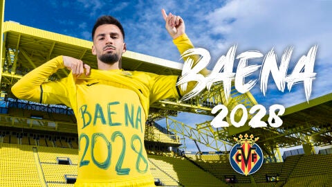 El Villarreal ata a Baena hasta el 2028 El Villarreal ata a Baena hasta el 2028