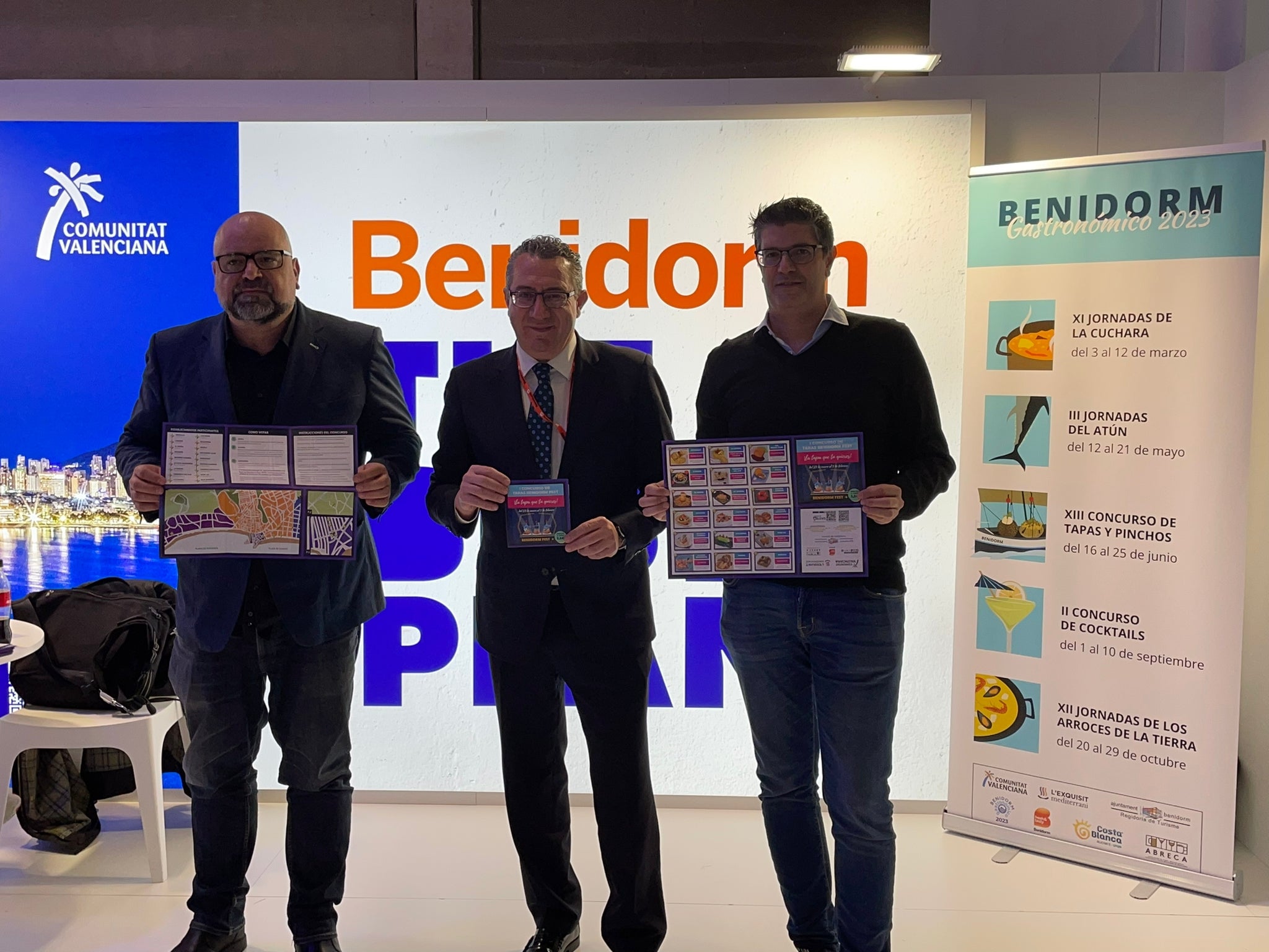 ABRECA promociona en FITUR la oferta gastronómica de Benidorm ABRECA promociona en FITUR la oferta gastronómica de Benidorm