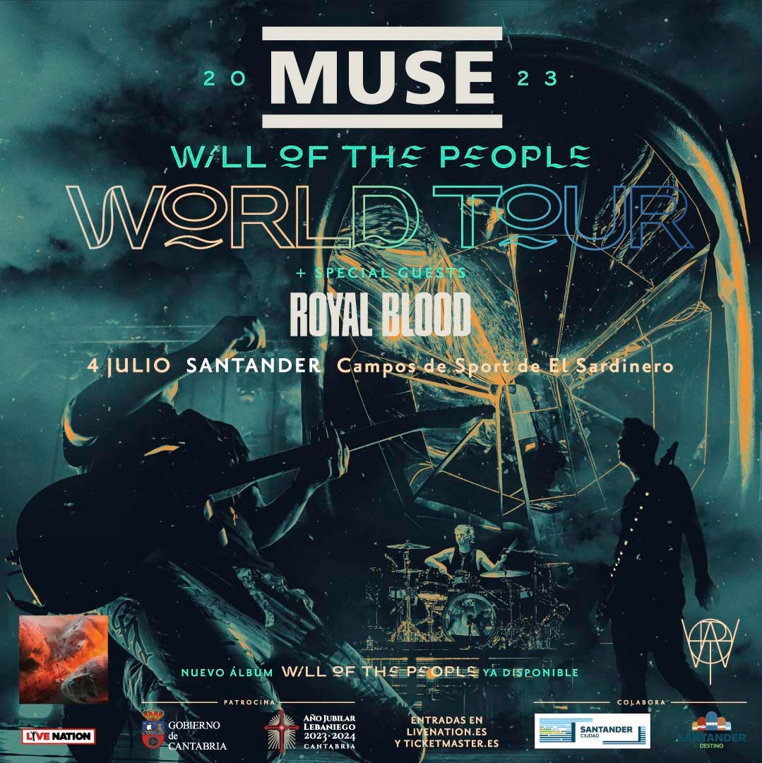 Muse ofrece en Santander su único concierto en España en 2023 Muse ofrece en Santander su único concierto en España en 2023