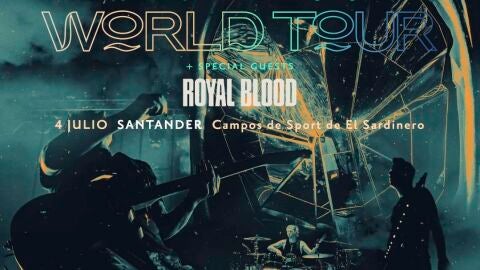 Muse vuelve a España: actuará en Santander en julio de 2023