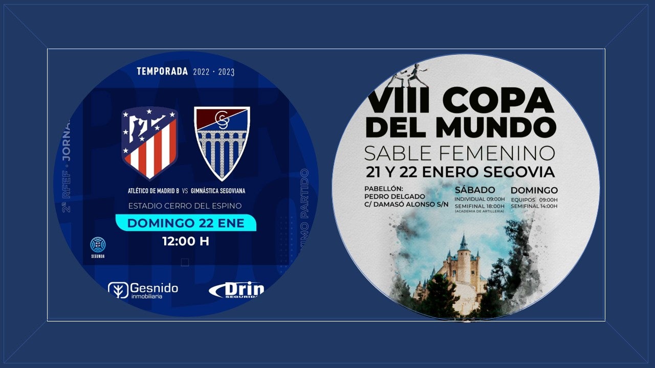 Intenso fin de semana deportivo en Segovia con esgrima y futbol de primer nivel Intenso fin de semana deportivo en Segovia con esgrima y futbol de primer nivel