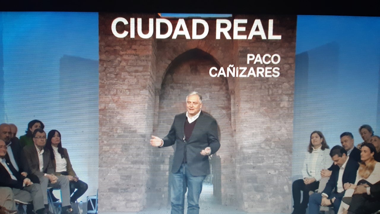 Cañizares, presentado oficialmente como candidato a la Alcaldía de Ciudad Real: "El PP es la solución en esta ciudad" Cañizares, presentado oficialmente como candidato a la Alcaldía de Ciudad Real: "El PP es la solución en esta ciudad"