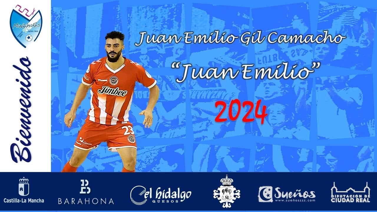 Juan Emilio Gil Camacho, uno de los refuerzos que viene para ayudar al Quesos El Hidalgo Manzanares F.S. a mantener la categoría Juan Emilio Gil Camacho, uno de los refuerzos que viene para ayudar al Quesos El Hidalgo Manzanares F.S. a mantener la categoría