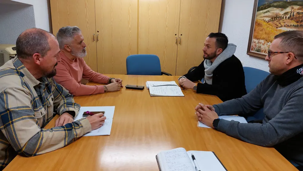 Reunión Comité de empresa La Alcoyana y Compromís Alicante