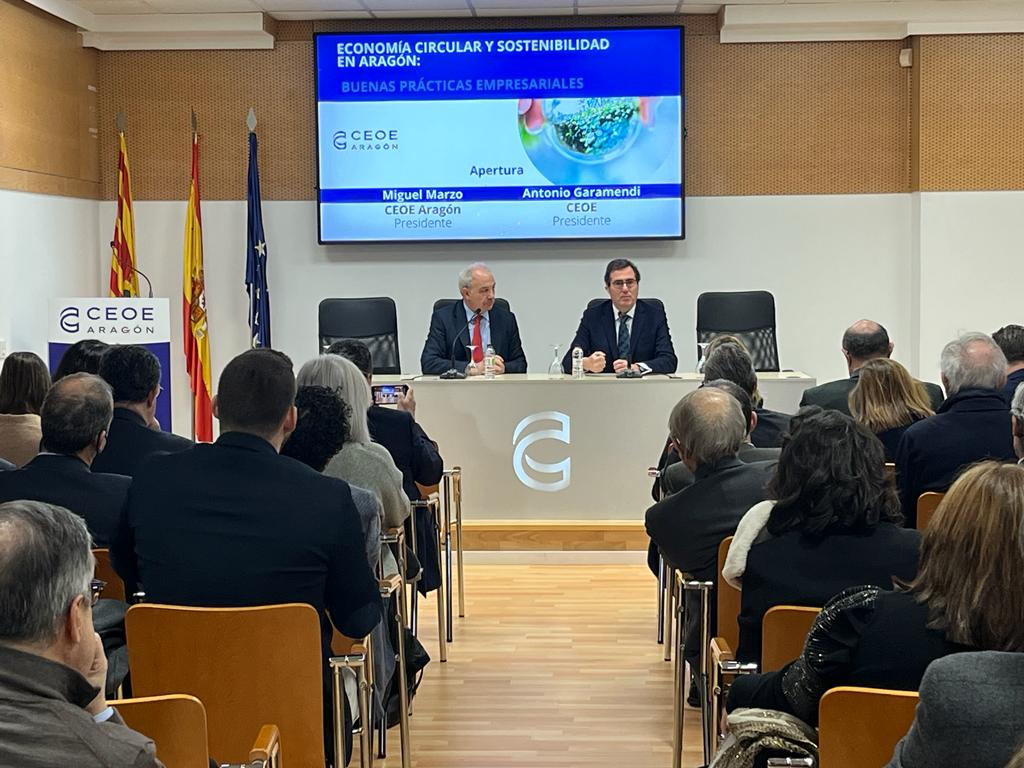 Las empresas aragonesas, comprometidas con la sostenibilidad Las empresas aragonesas, comprometidas con la sostenibilidad