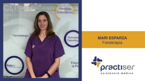 Mari Esparza, fisioterapeuta en Practiser Mari Esparza, fisioterapeuta en Practiser
