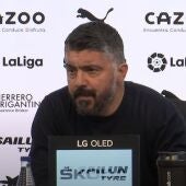 Gennaro Gattuso tras el empate ante el Almería