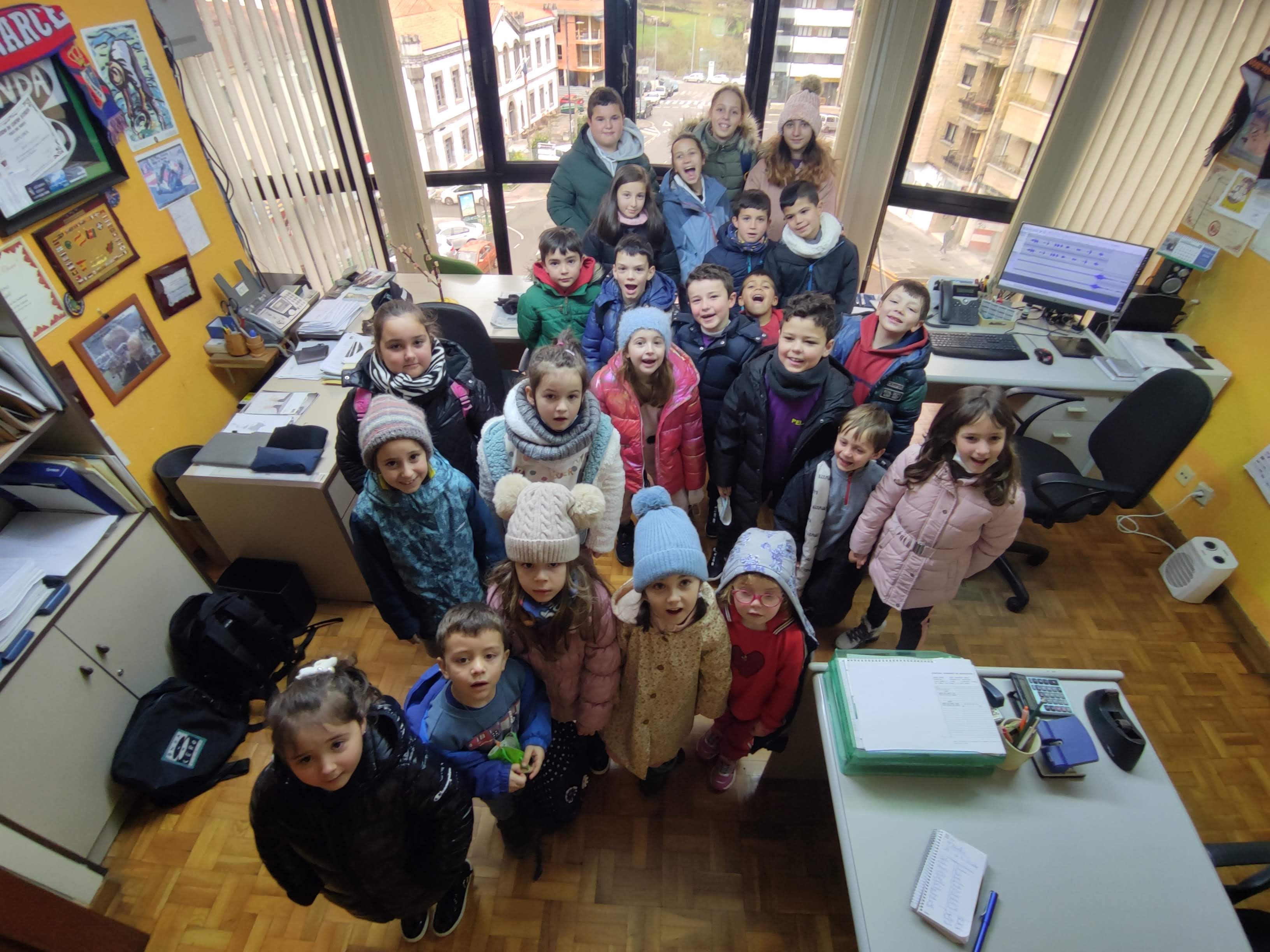 Nos visitan desde el Colegio Público Bruelles Nos visitan desde el Colegio Público Bruelles