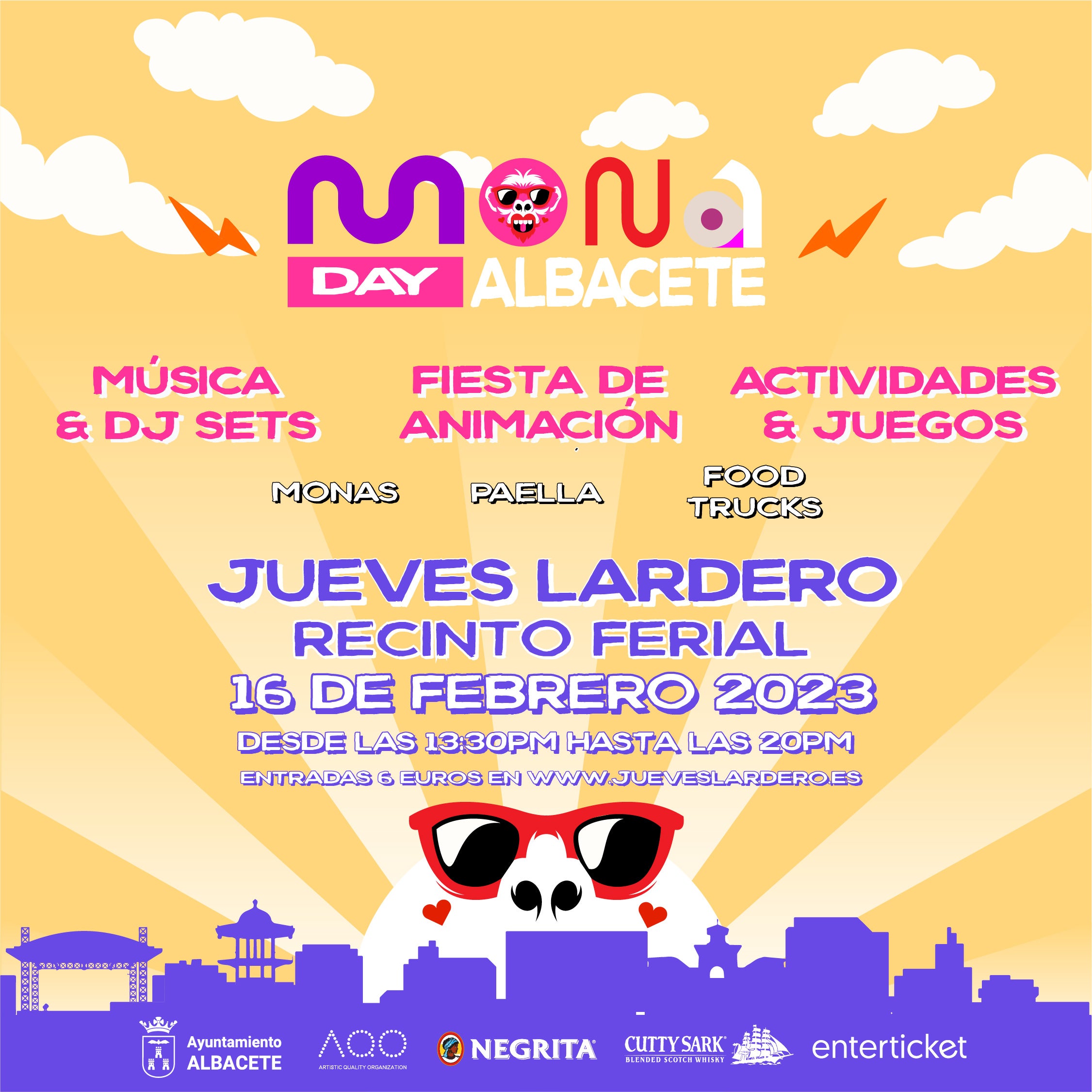 'Mona Day', la fiesta de Jueves Lardero que acogerá el Recinto Ferial 'Mona Day', la fiesta de Jueves Lardero que acogerá el Recinto Ferial