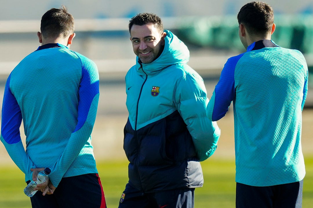 Xavi: “¿Gavi? En la selección es una maravilla y en el Barça se pasa de la raya" Xavi: “¿Gavi? En la selección es una maravilla y en el Barça se pasa de la raya"