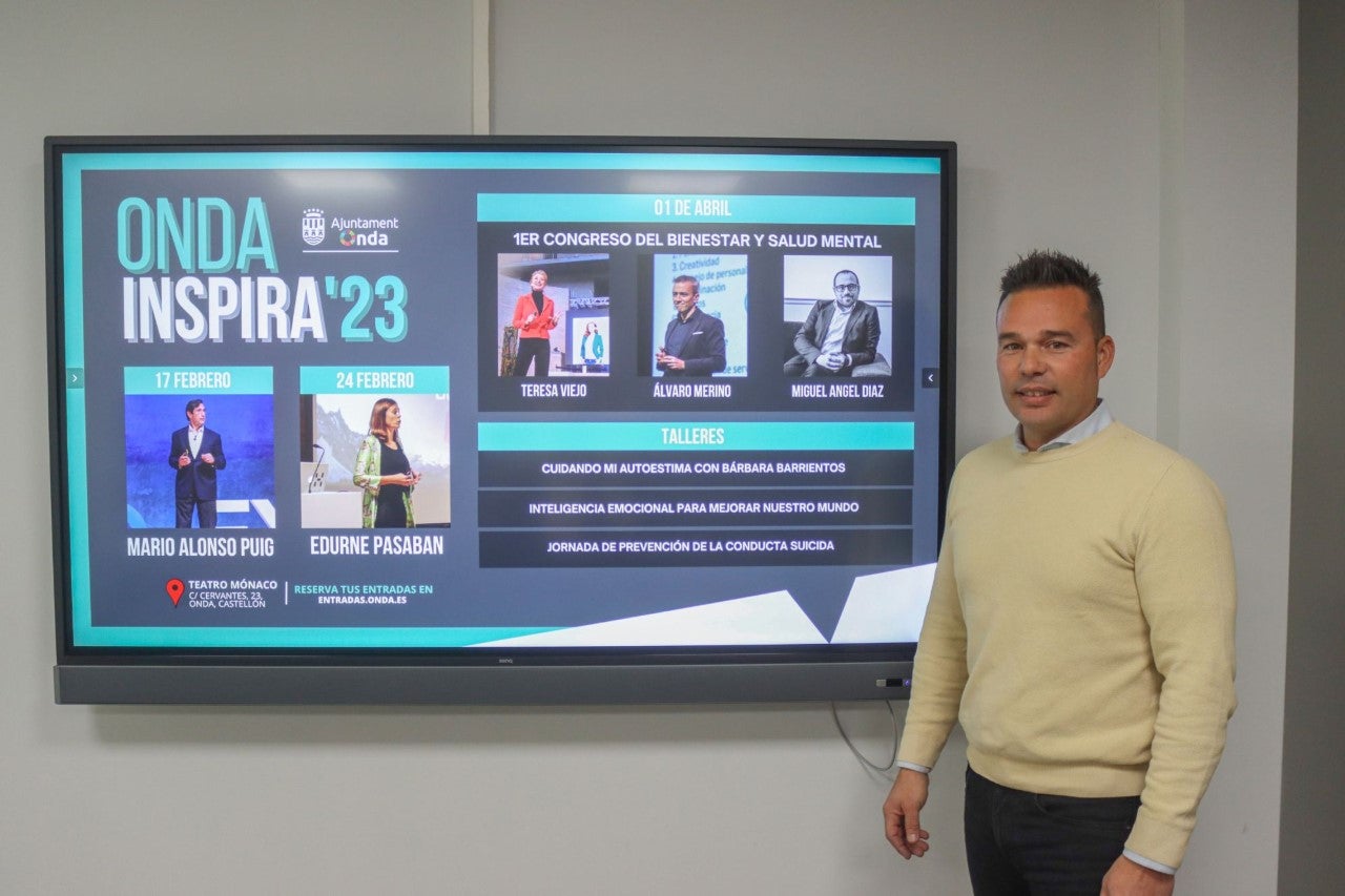 Onda prepara el I Congreso de Bienestar Emocional y la Salud Mental para el 1 de abril Onda prepara el I Congreso de Bienestar Emocional y la Salud Mental para el 1 de abril