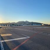 Hangar del Helipuerto de Ceuta