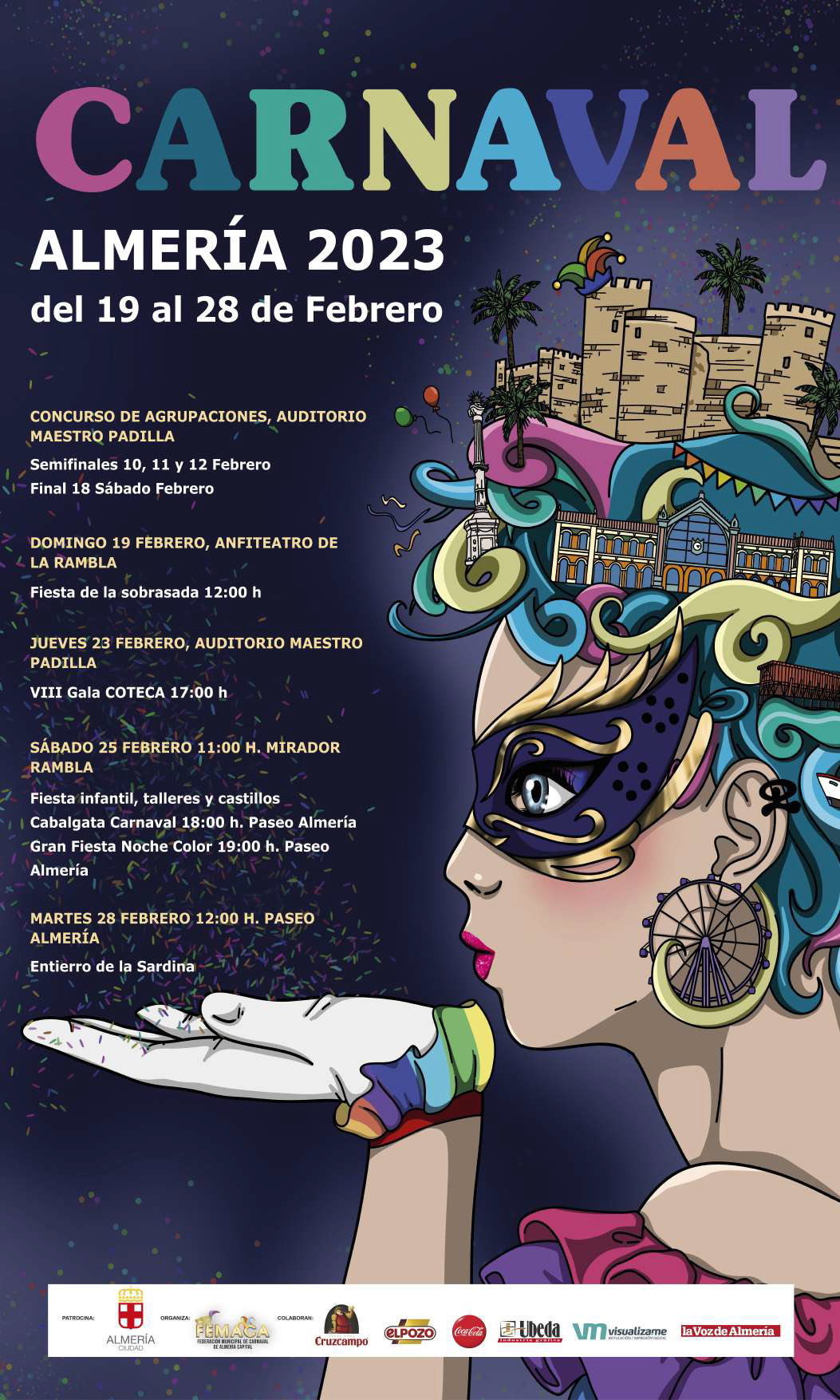 Carnaval 2023: Almería prepara el mejor de su historia Carnaval 2023: Almería prepara el mejor de su historia