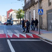 Obras de mellora da travesía de Bande Obras de mellora da travesía de Bande