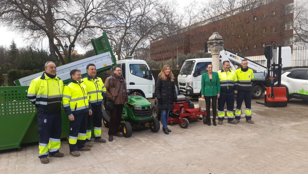 Presentación de los nuevos vehículos y maquinaria