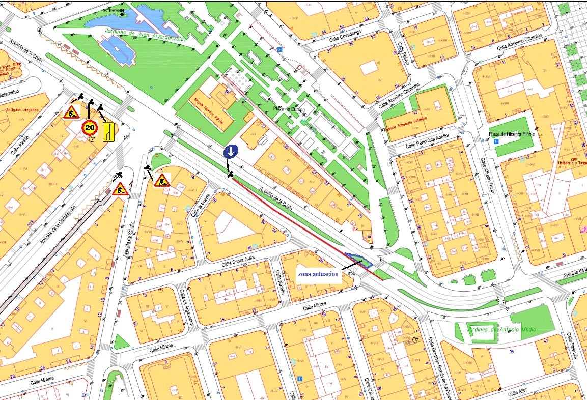 El Ayuntamiento inicia las obras del carril bus de avenida de la Costa El Ayuntamiento inicia las obras del carril bus de avenida de la Costa