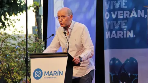 Manuel "Cachi" Villanueva Periodista marinense afincado en Madrid que acaba de ganar el XXIX Premio Nacional de Periodismo Gastronómico “Álvaro Cunqueiro”, promovido por el Concello de Lalín.