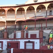 Obras de rehabilitación en la Plaza de Toros Obras de rehabilitación en la Plaza de Toros