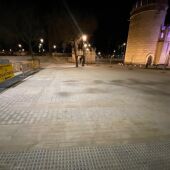 El PSOE de Badajoz propone pasos de peatones iluminados en el entorno de la plaza de los Reyes Católicos