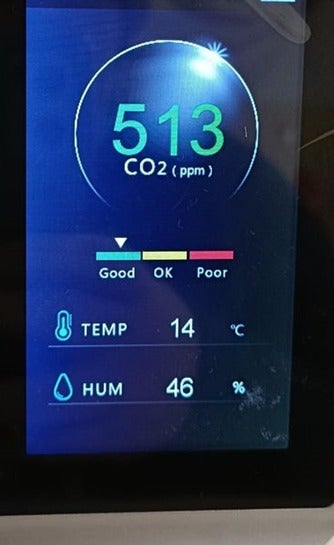 El Colegio San José registra estos días en sus aulas temperaturas por debajo de los 14 grados El Colegio San José registra estos días en sus aulas temperaturas por debajo de los 14 grados