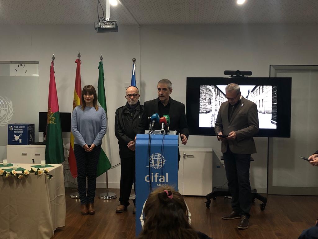 Málaga conmemora el día Internacional en Memoria de las Víctimas del Holocausto Málaga conmemora el día Internacional en Memoria de las Víctimas del Holocausto