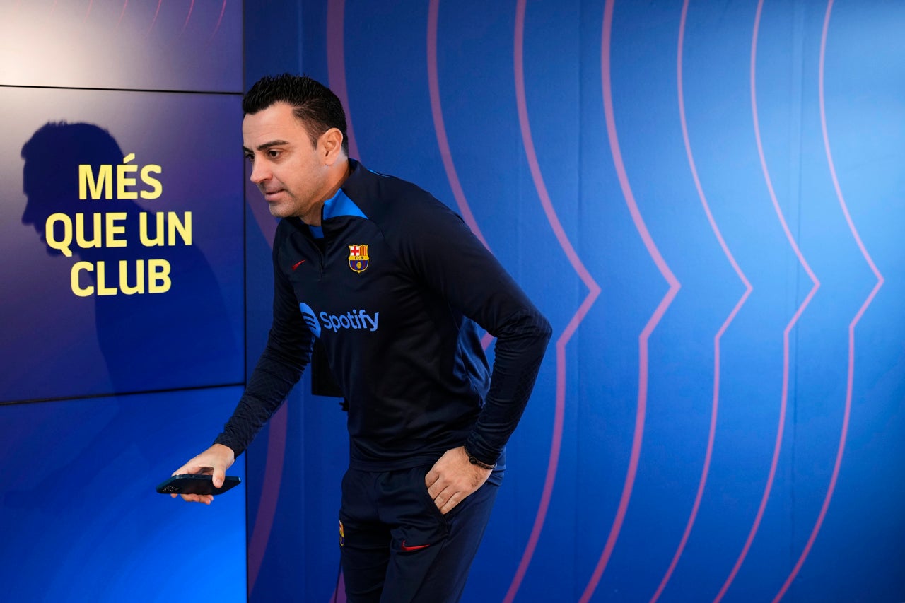 Xavi: "Los vales de tranquilidad solo duran tres días" Xavi: "Los vales de tranquilidad solo duran tres días"