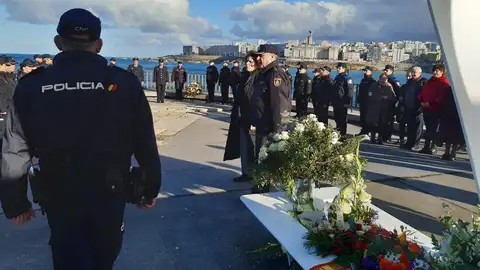 Homenaje a los héroes del Orzán Se cumplen once años de la tragedia.