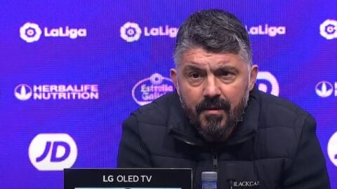 Gennaro Gattuso tras la derrota ante el Valladolid