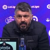 Gennaro Gattuso tras la derrota ante el Valladolid