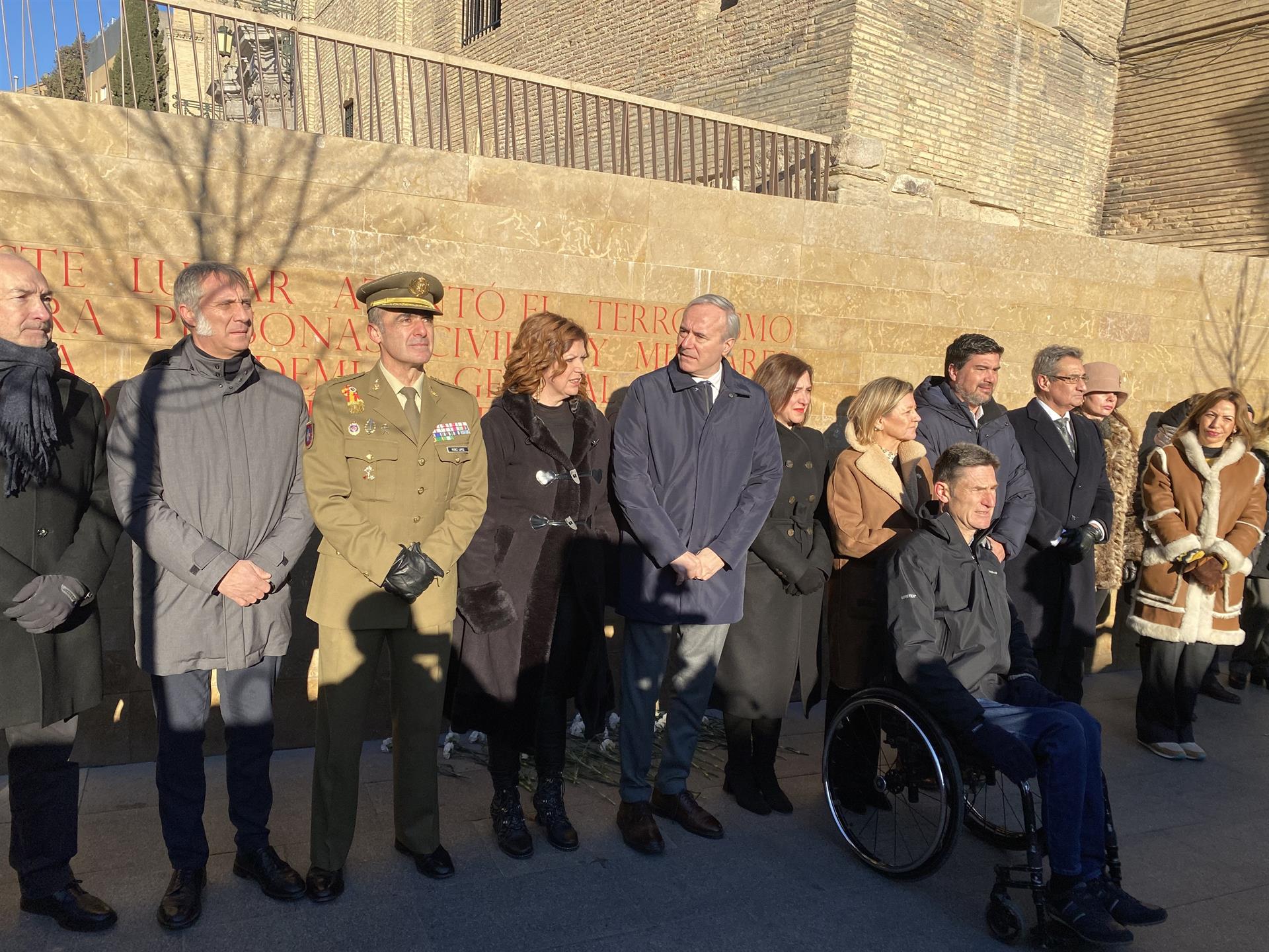 Homenaje a las víctimas del atentado de San Juan de los Panetes Homenaje a las víctimas del atentado de San Juan de los Panetes
