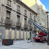 Bomberos trabajando en Albacete