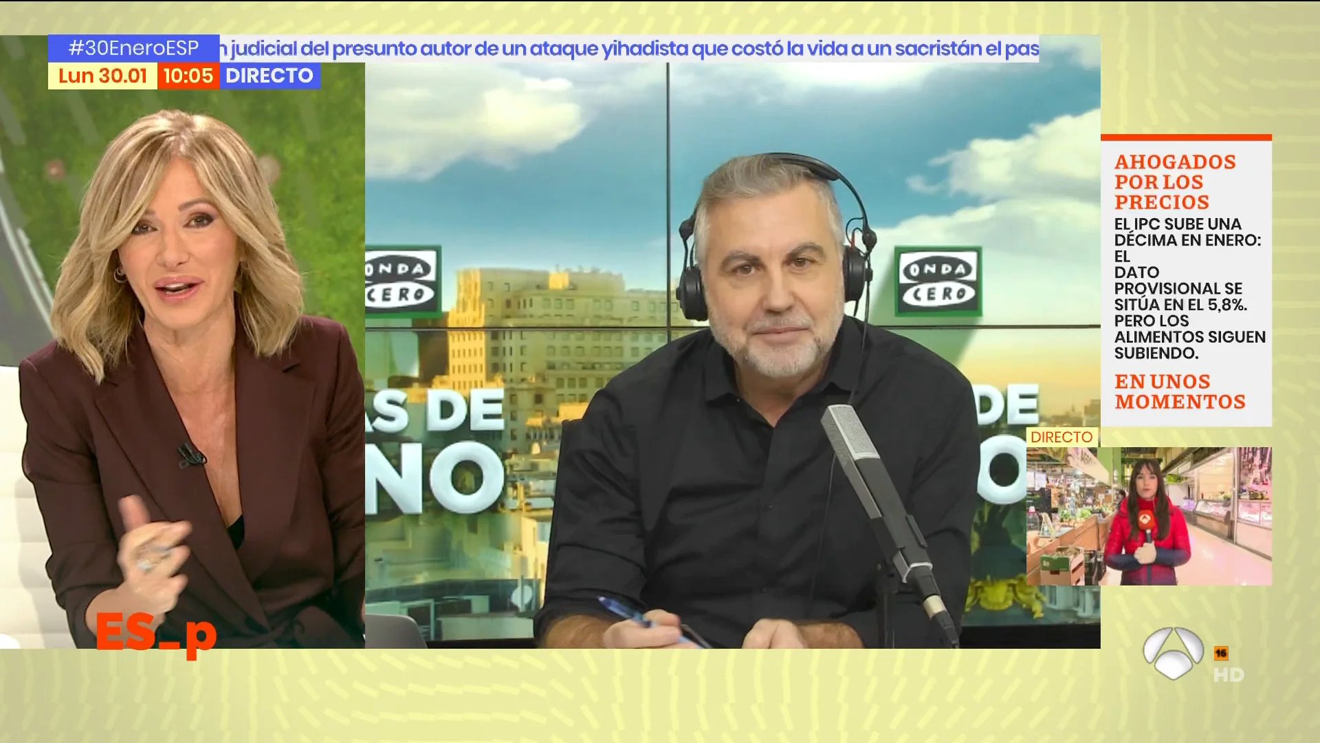 Carlos Alsina y Susanna Griso Carlos Alsina y Susanna Griso