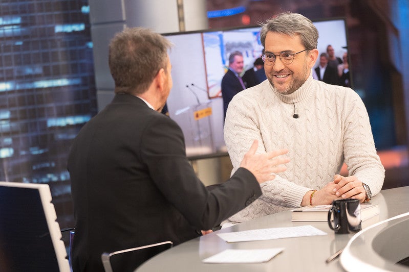 Máximo Huerta revela qué le resultó paradójico de su conversación con Pedro Sánchez: "Empezó a hablar de él" Máximo Huerta revela qué le resultó paradójico de su conversación con Pedro Sánchez: "Empezó a hablar de él"