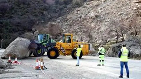 Desprendimiento Sierra Nevada Desprendimiento Sierra Nevada