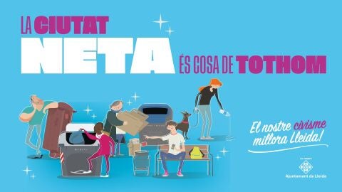 La ciutat neta &eacute;s cosa de tothom