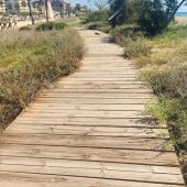 Distinguen con Sendero Azul a la playa Norte de Peñiscola que reconoce servicios medioambientales y culturales