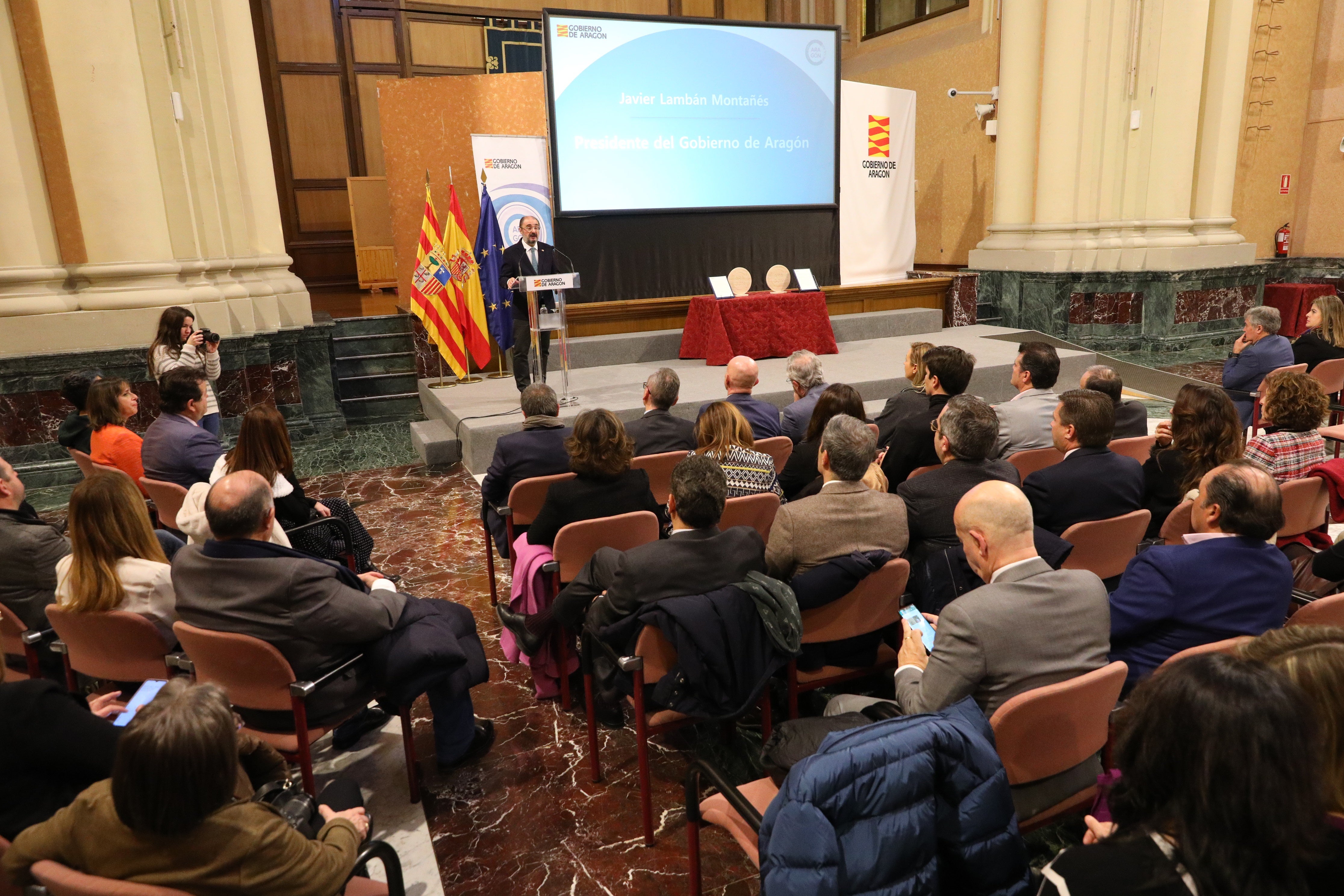 Entregan el sello Aragón Circular a 72 empresas Entregan el sello Aragón Circular a 72 empresas