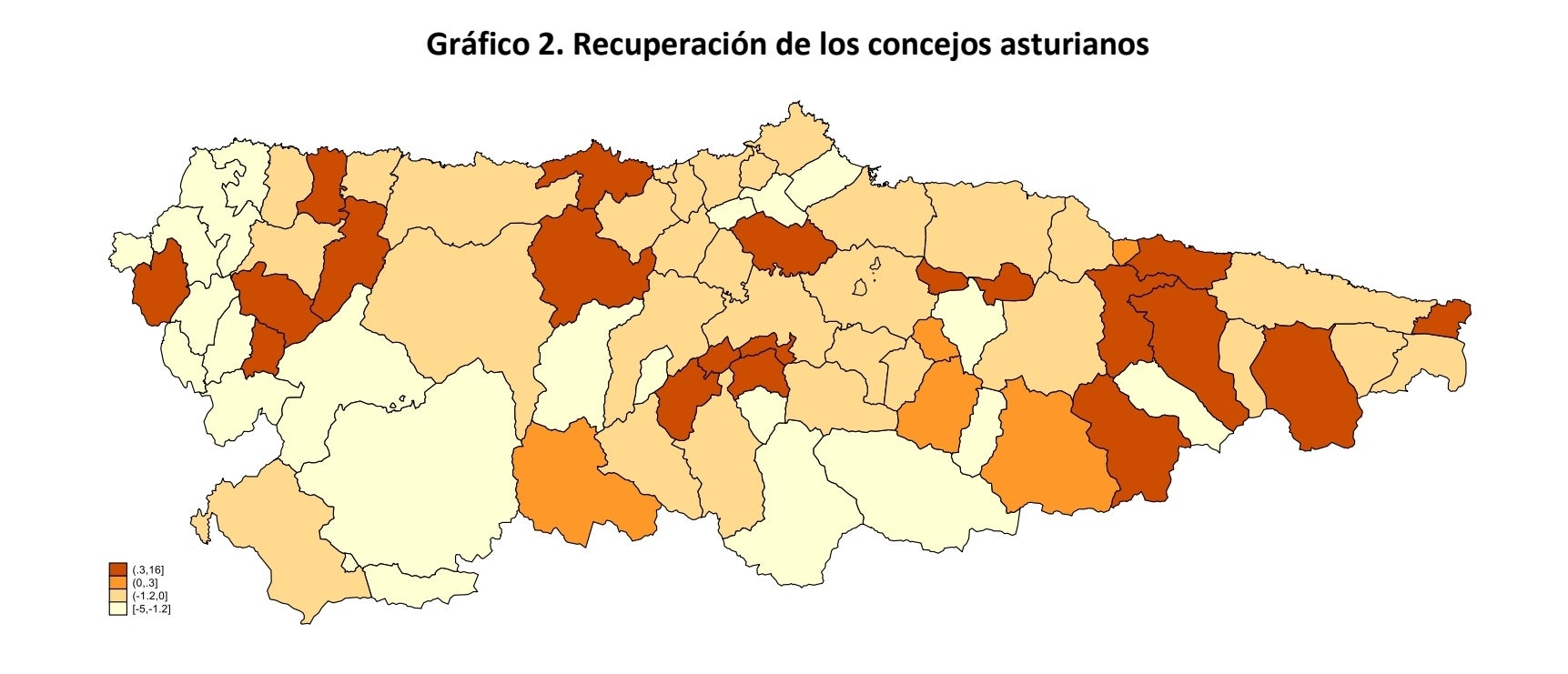 Oviedo, el Oriente y Eo-Navia fueron las zonas más resistentes al impacto económico de la pandemia Oviedo, el Oriente y Eo-Navia fueron las zonas más resistentes al impacto económico de la pandemia