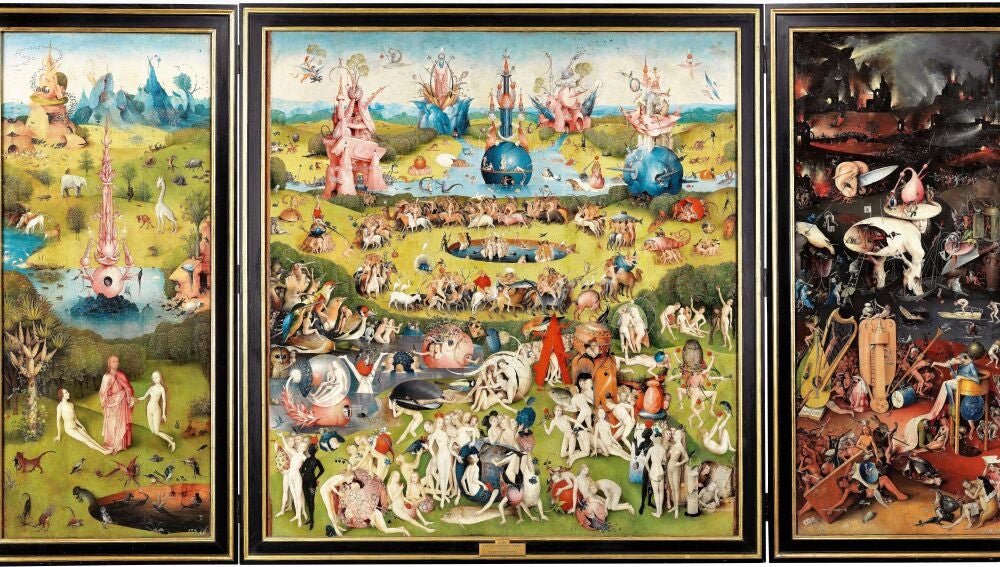 Cuadro ‘El jardín de las delicias’ del Bosco.