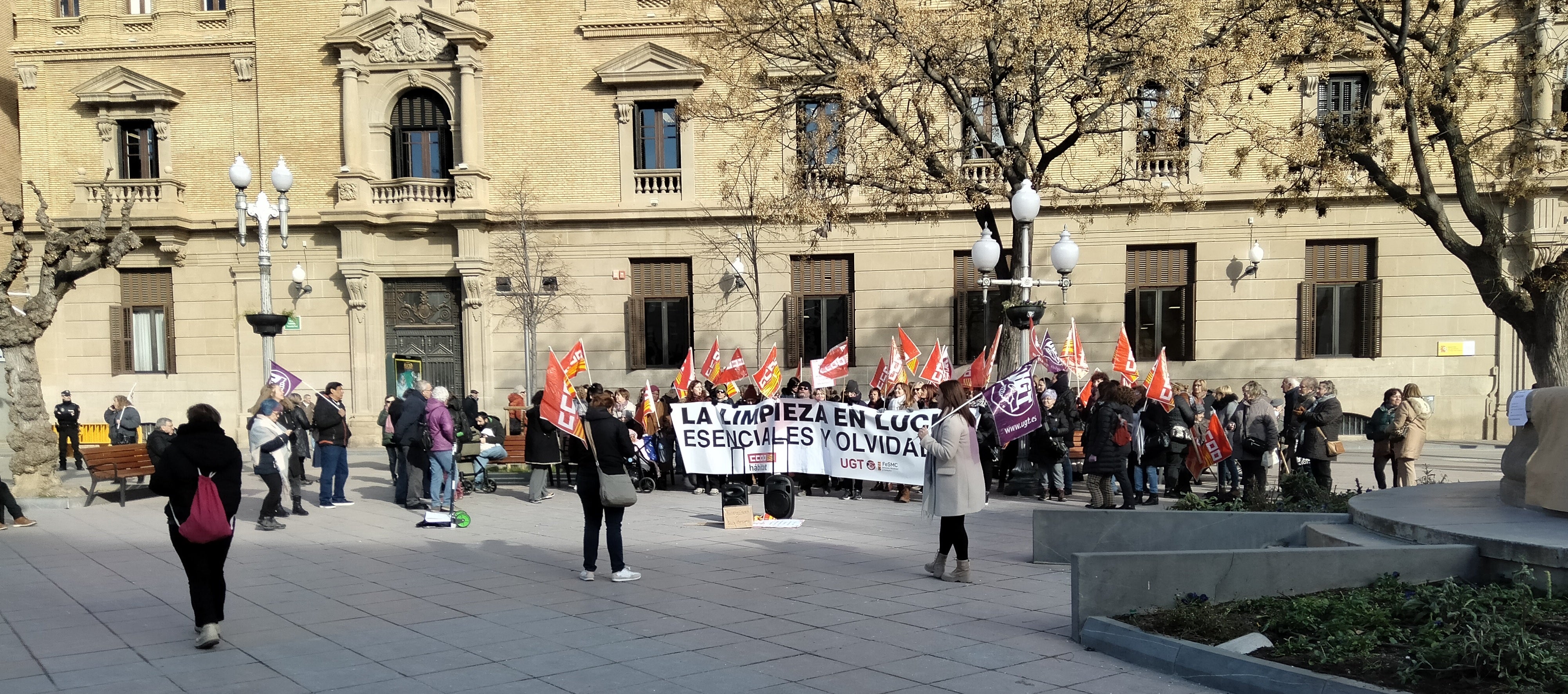 Anima a los trabajadores de la DPH a ayudar económicamente a las empleadas en huelga Anima a los trabajadores de la DPH a ayudar económicamente a las empleadas en huelga