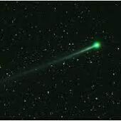 Imagen de un cometa verde. Wikipedia