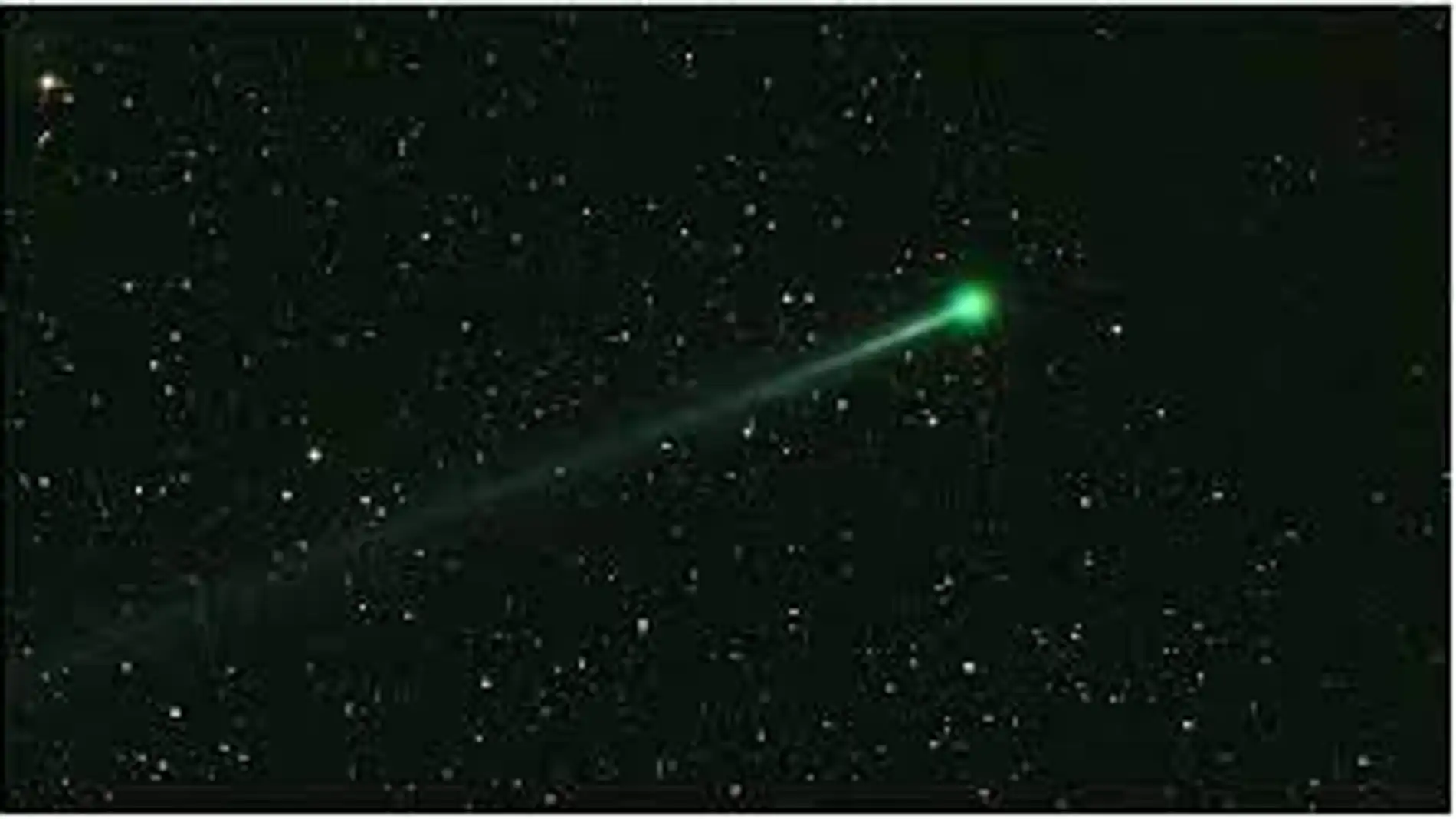 Imagen de un cometa verde. Wikipedia