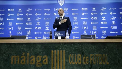 Manolo Gaspar se despide del M&aacute;laga CF