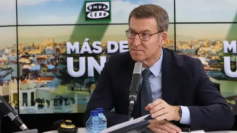 Alberto Núñez Feijóo, en Más de uno Alberto Núñez Feijóo, en Más de uno