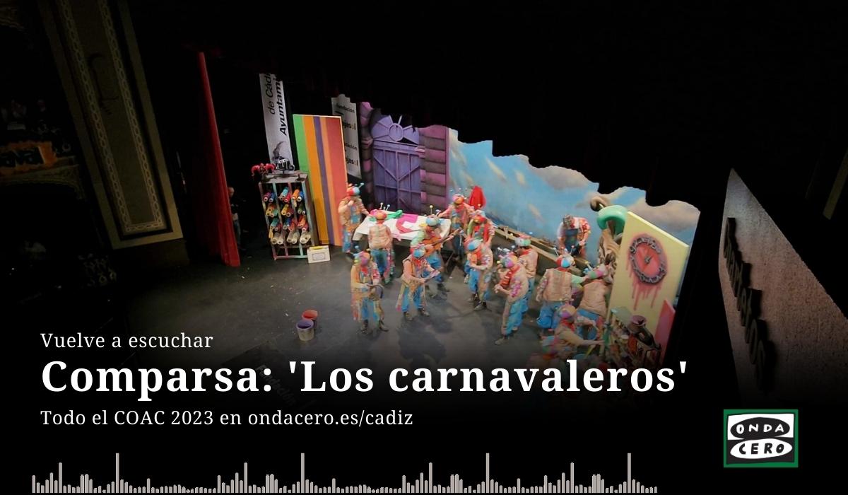 Así ha sido la actuación de la comparsa 'Los carnavaleros' en los preliminares del COAC 2023 Así ha sido la actuación de la comparsa 'Los carnavaleros' en los preliminares del COAC 2023