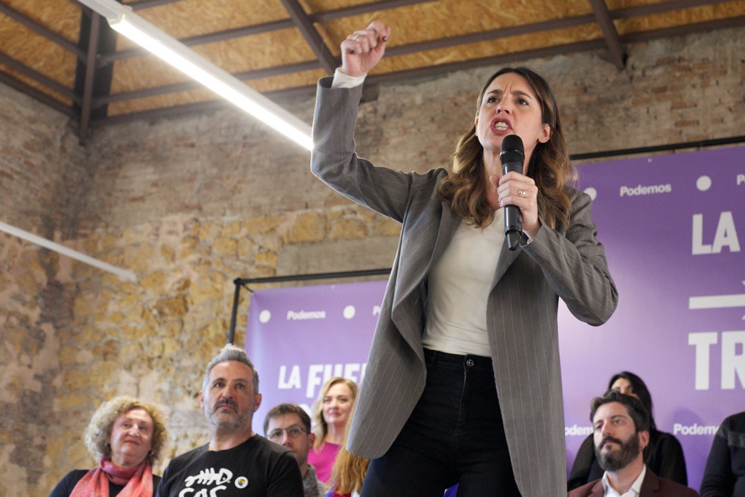 Irene Montero asegura estar "dispuesta a ceder" para reformar la Ley 'sólo sí es sí' y elevar las penas Irene Montero asegura estar "dispuesta a ceder" para reformar la Ley 'sólo sí es sí' y elevar las penas