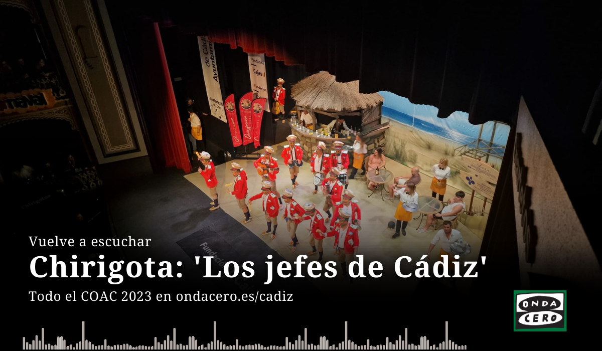 Así ha sido la actuación de la chirigota 'Los jefes de Cádiz' en los preliminares del COAC 2023 Así ha sido la actuación de la chirigota 'Los jefes de Cádiz' en los preliminares del COAC 2023