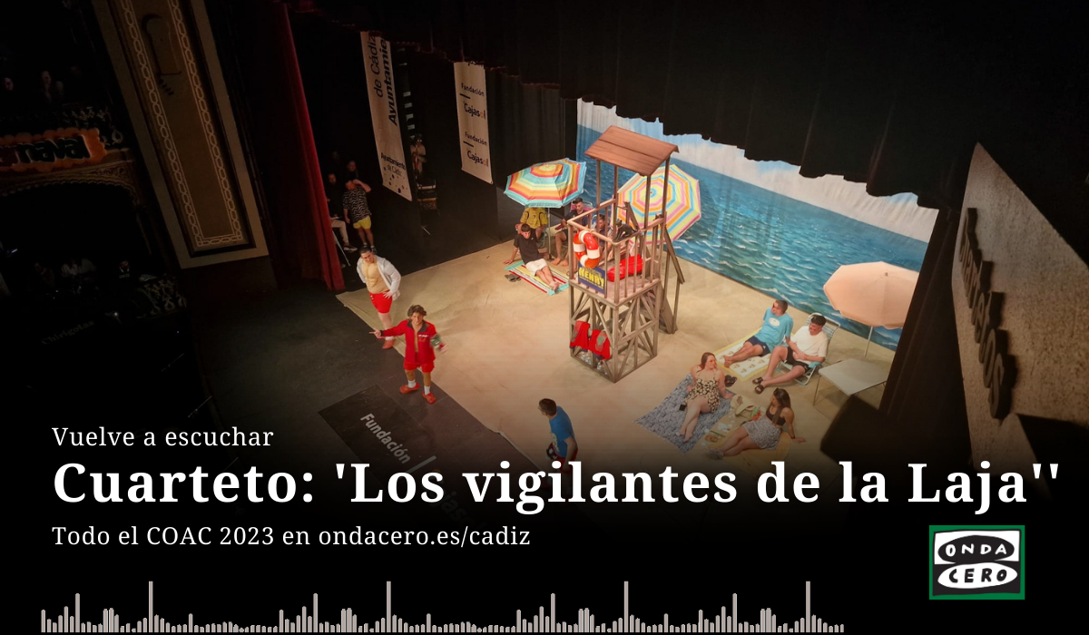 Así ha sido la actuación del cuarteto 'Los vigilantes de la Laja' en los preliminares del COAC 2023 Así ha sido la actuación del cuarteto 'Los vigilantes de la Laja' en los preliminares del COAC 2023