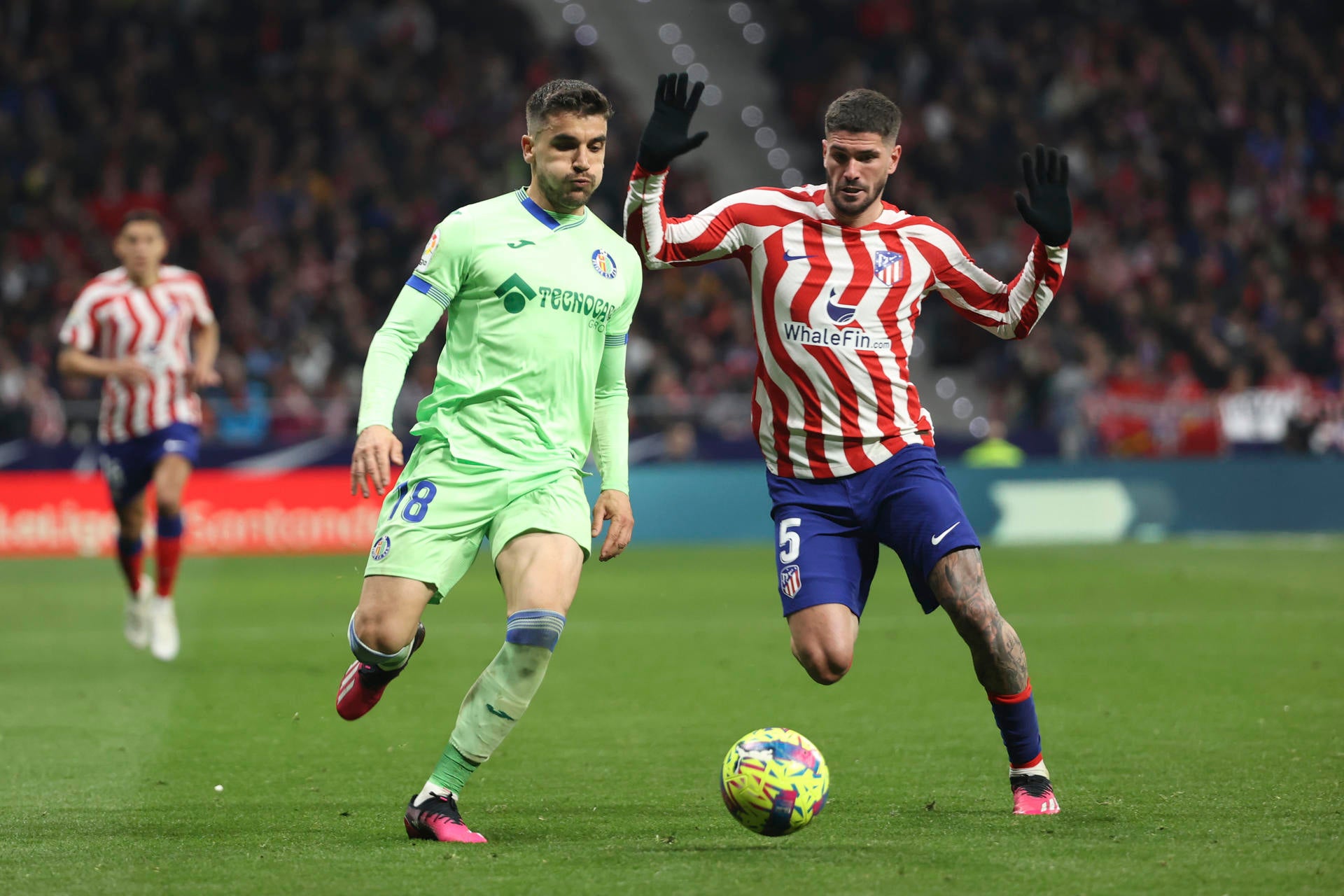 El Getafe salva un punto en el derbi del Metropolitano El Getafe salva un punto en el derbi del Metropolitano